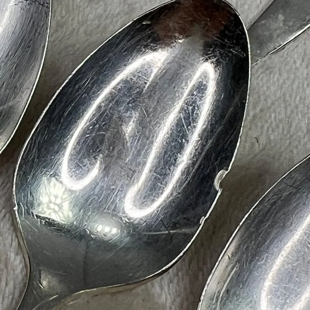 Oneida Community Enchantment Gentle Rose Silverplate Flatware Lot 43 pc